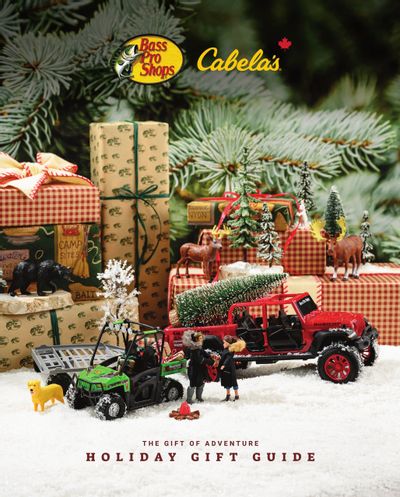 Cabela's Holiday Gift Guide November 9 to December 24