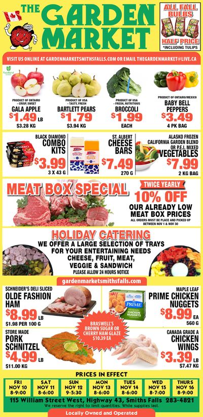 The Garden Market Flyer November 10 to 16