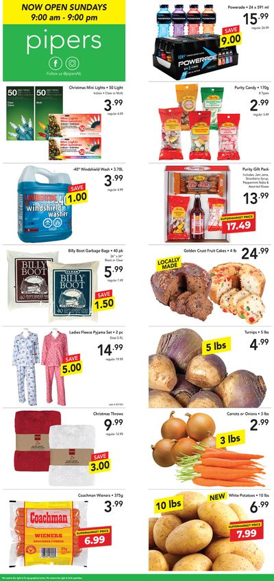 Pipers Superstore Flyer November 9 to 15