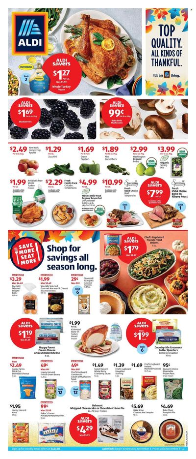 ALDI (MD, NC, VA) Weekly Ad Flyer Specials November 8 to November 14, 2023