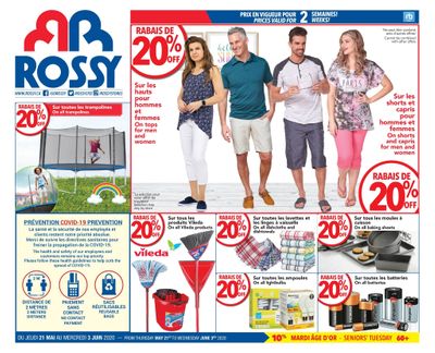Rossy Flyer May 21 to June 3