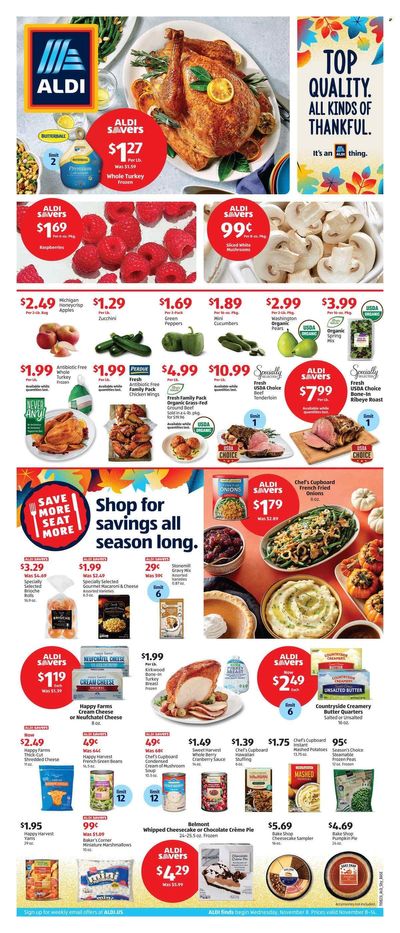 ALDI (NC, SC, TN, VA) Weekly Ad Flyer Specials November 8 to November 14, 2023
