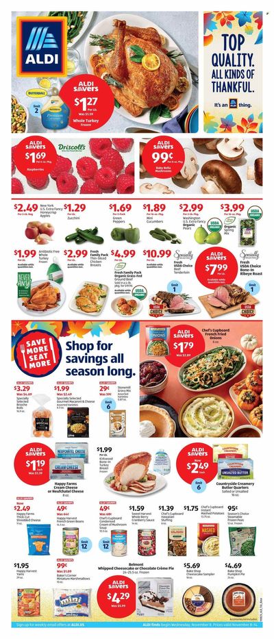 ALDI (NY) Weekly Ad Flyer Specials November 8 to November 14, 2023