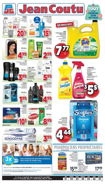 Jean Coutu (QC) Flyer May 21 to 27