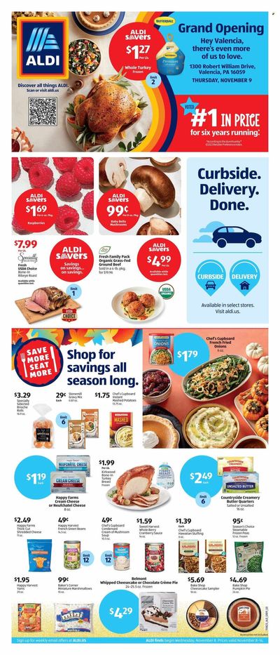 ALDI Weekly Ad Flyer Specials November 8 to November 14, 2023