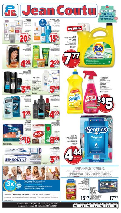 Jean Coutu (ON) Flyer May 22 to 28