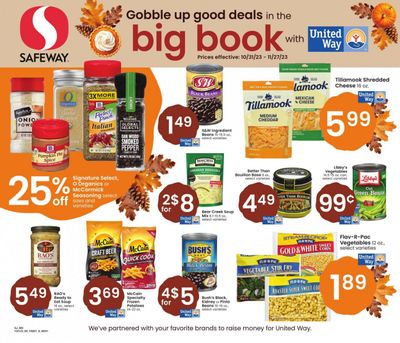 Safeway (CO) Weekly Ad Flyer Specials October 31 to November 27, 2023