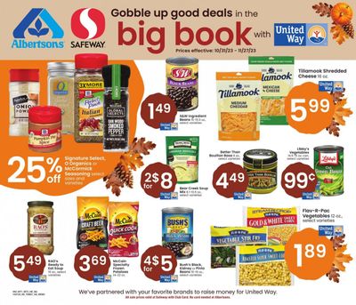 Safeway (MT) Weekly Ad Flyer Specials October 31 to November 27, 2023