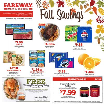Fareway (IA) Weekly Ad Flyer Specials November 6 to November 11, 2023