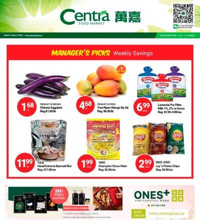 Centra Foods (North York) Flyer November 10 to 16
