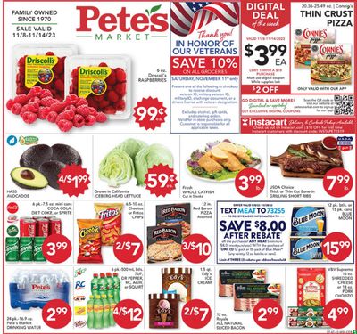 Pete's Fresh Market (IL) Weekly Ad Flyer Specials November 8 to November 14, 2023