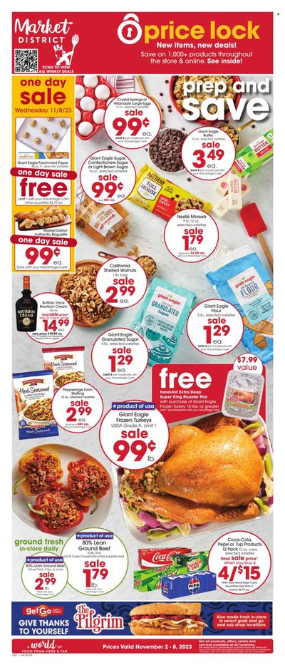 Giant Eagle (OH) Weekly Ad Flyer Specials November 2 to November 8, 2023