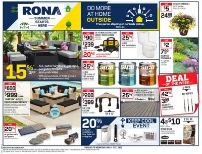 Rona (ON) Flyer May 21 to 27