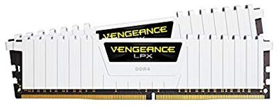 Corsair Vengeance LPX 16GB (2x8GB) DDR4 DRAM 3200MHz C16 Desktop Memory Kit – White (CMK16GX4M2B3200C16W) on Sale for at Amazon Canada