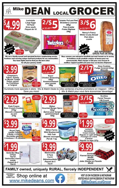Mike Dean Local Grocer Flyer November 10 to 16