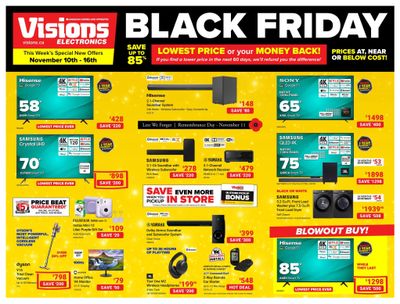 Visions Electronics Flyer November 10 to 16
