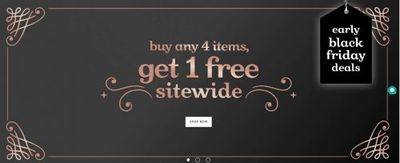 DAVIDsTEA Canada Early Black Friday Deals: Buy 4 Get 1 Free Sitewide