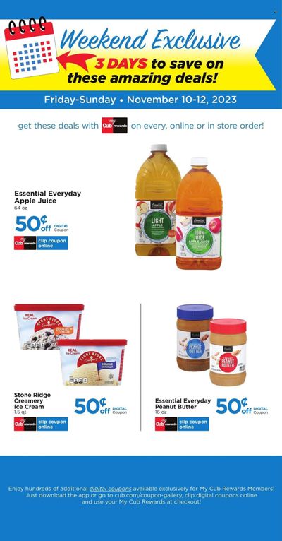 Cub Foods (MN) Weekly Ad Flyer Specials November 10 to November 12, 2023
