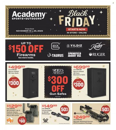 Academy Sports + Outdoors Weekly Ad Flyer Specials November 19 to November 25, 2023