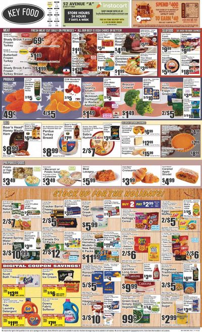 Key Food (NY) Weekly Ad Flyer Specials November 10 to November 16, 2023