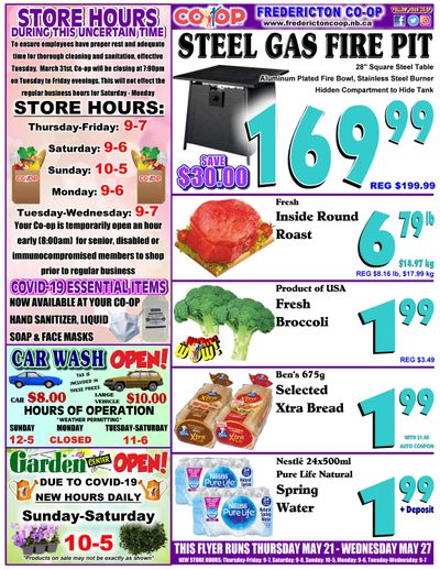 Fredericton Co-op Flyer May 21 to 27