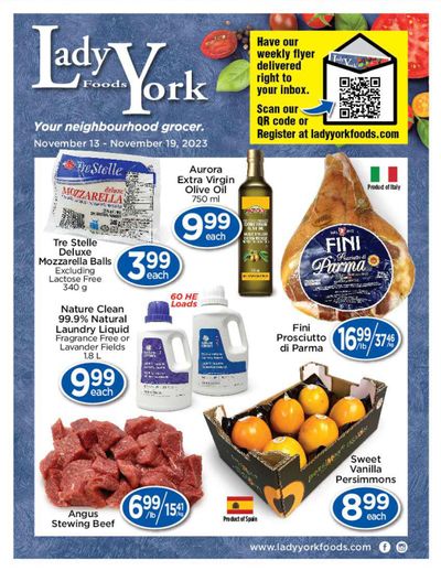 Lady York Foods Flyer November 13 to 19