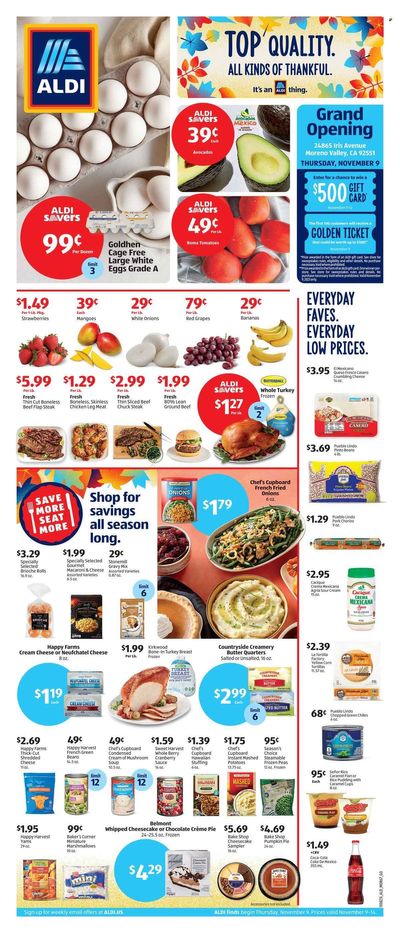 ALDI Weekly Ad Flyer Specials November 8 to November 14, 2023