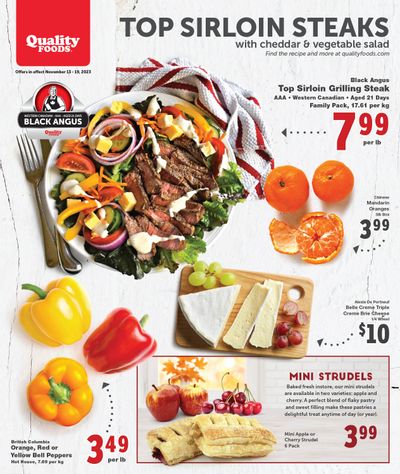 Quality Foods Flyer November 13 to 19