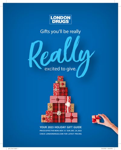 London Drugs Holiday Catalogue November 13 to December 24