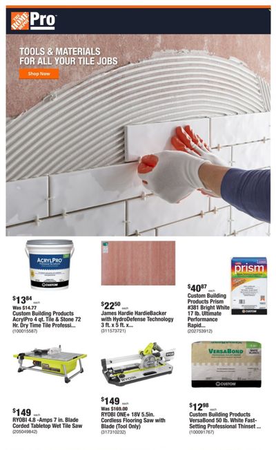 The Home Depot Weekly Ad Flyer Specials November 13 to November 20, 2023