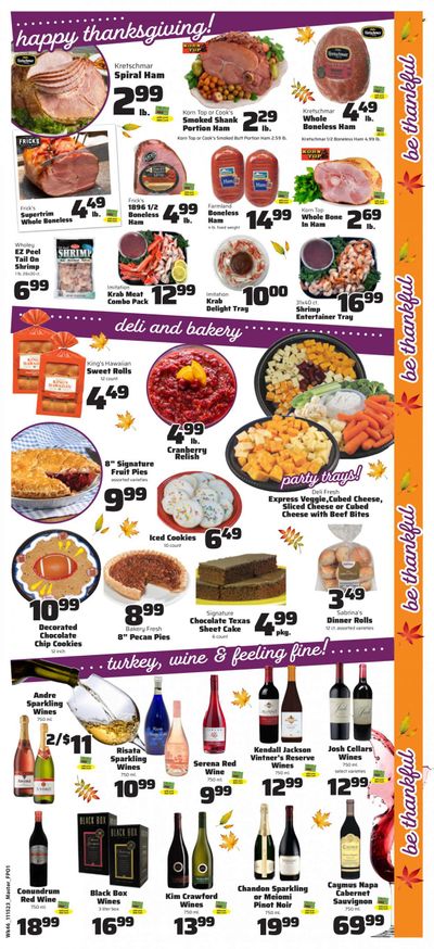 County Market (IL, IN, MO) Weekly Ad Flyer Specials November 15 to November 23, 2023