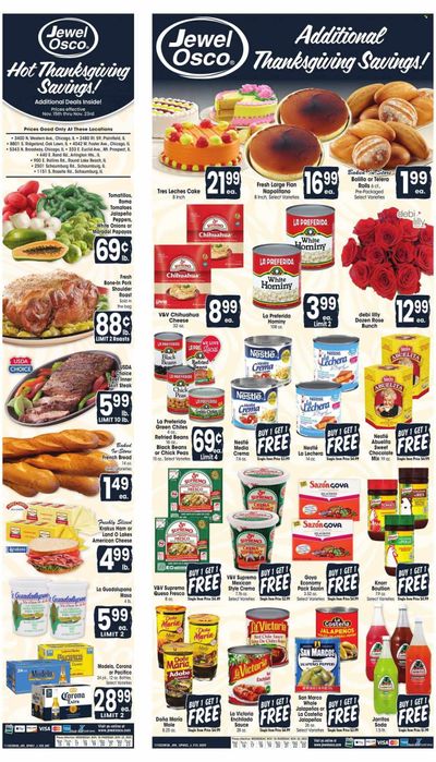 Jewel Osco (IL) Weekly Ad Flyer Specials November 15 to November 23, 2023