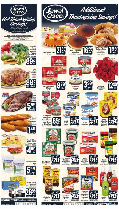 Jewel Osco (IL) Weekly Ad Flyer Specials November 15 to November 23, 2023