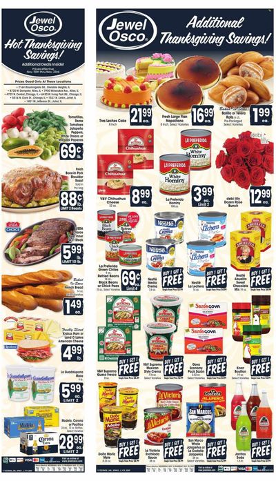 Jewel Osco (IL) Weekly Ad Flyer Specials November 15 to November 23, 2023
