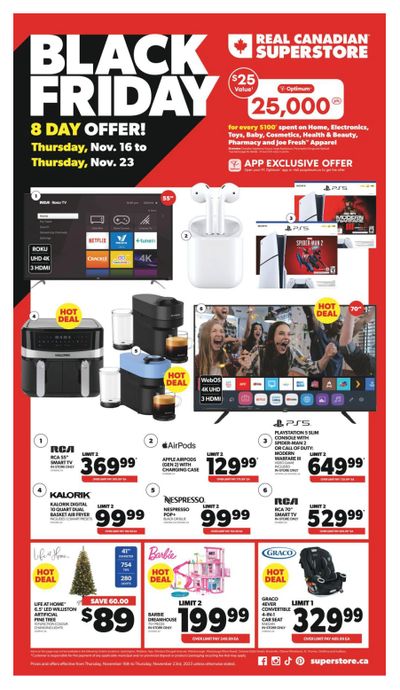 Real Canadian Superstore (ON) Flyer November 16 to 23