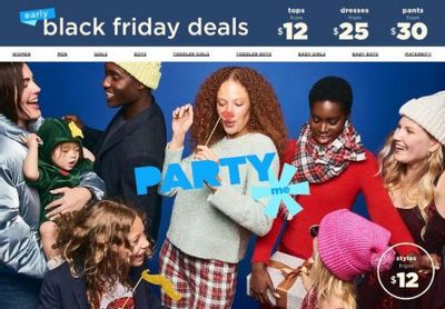 Old Navy Canada Early Black Friday Offers: 30% off You Order Including Clearance Today Only + More