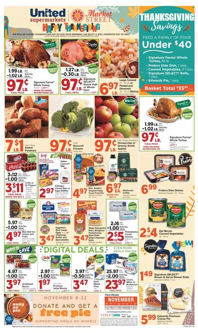United Supermarkets (TX) Weekly Ad Flyer Specials November 15 to November 22, 2023
