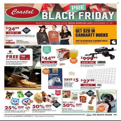 Coastal Farm & Ranch Weekly Ad Flyer Specials November 15 to November 22, 2023
