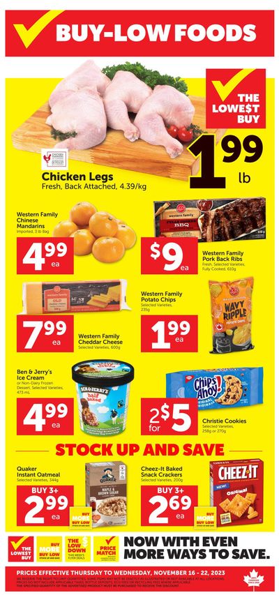 Buy-Low Foods (BC) Flyer November 16 to 22
