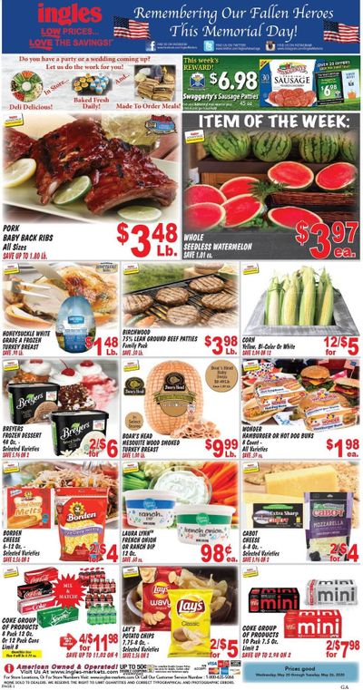 Ingles Weekly Ad & Flyer May 20 to 26