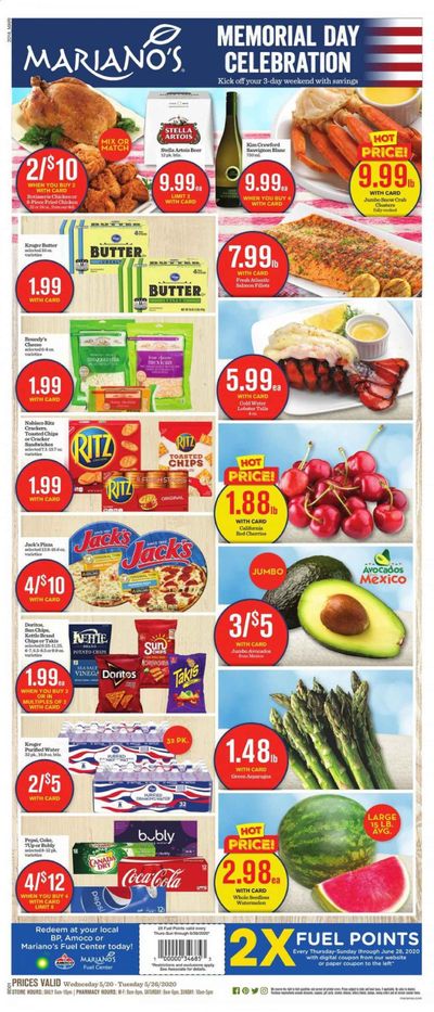 Mariano’s Weekly Ad & Flyer May 20 to 26