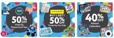 Mastermind Toys Canada Black Friday Offers: 40% off Advent Calendars + More