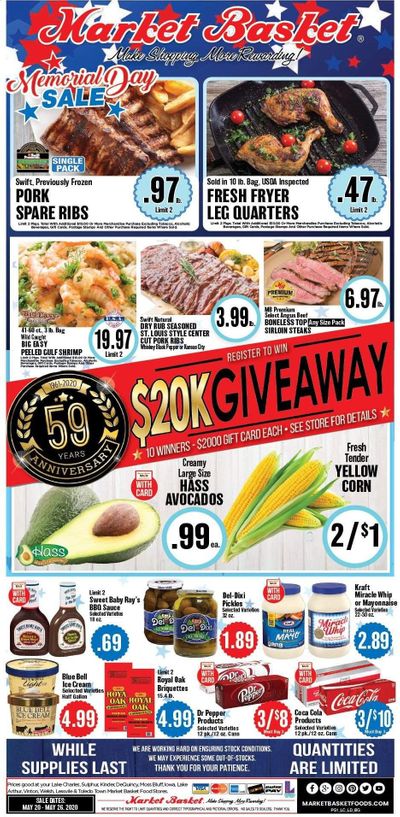Market Basket Weekly Ad & Flyer May 20 to 26