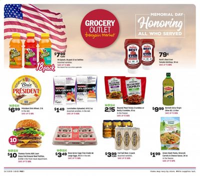 Grocery Outlet Weekly Ad & Flyer May 20 to 26