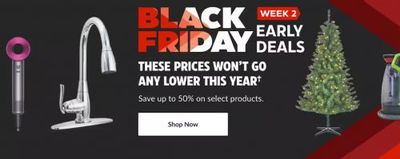 Canadian Tire Early Black Friday Deals: Save up to 50% on Select Products