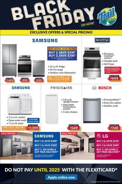 Trail Appliances (AB & SK) Flyer November 16 to 22