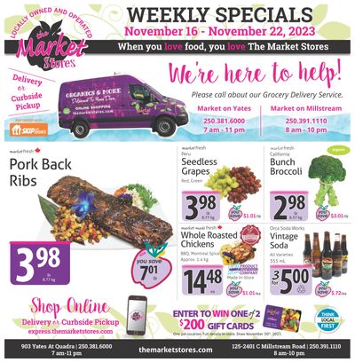The Market Stores Flyer November 16 to 22