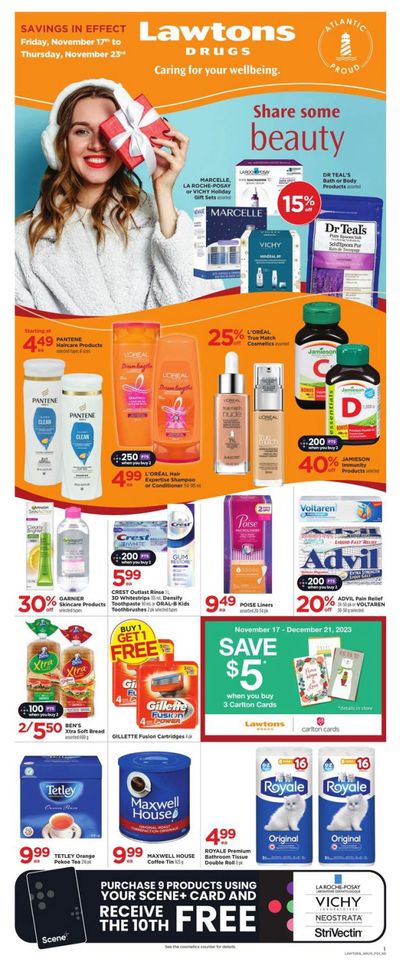 Lawtons Drugs Flyer November 17 to 23