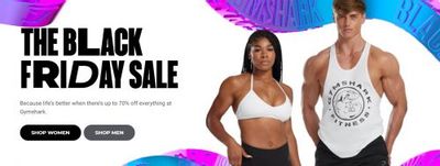 Gymshark Canada Black Friday Sale: Save up to 70% off Everything