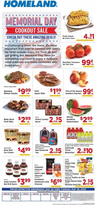 Homeland Weekly Ad & Flyer May 20 to 26